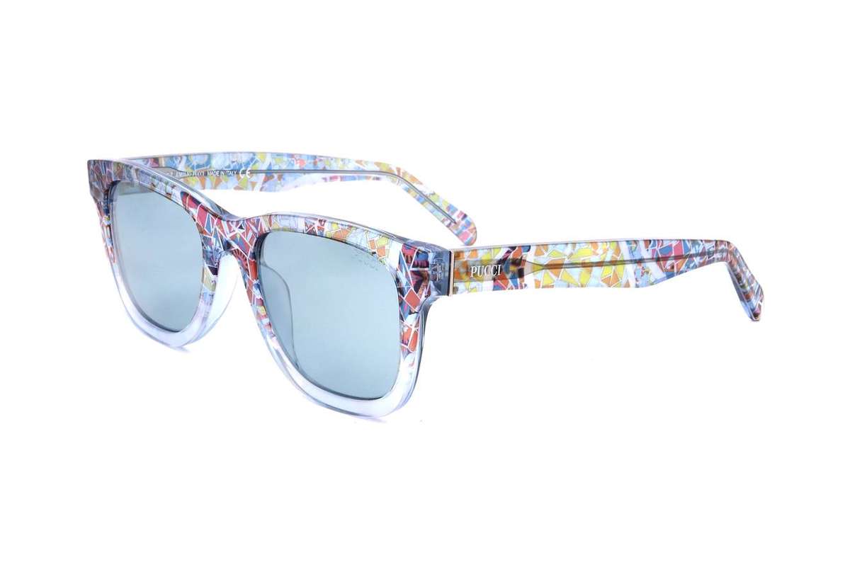 Emilio Pucci Women's Sunglasses Women's (EP0054-92X 51 20 140) - Multi Colour Acetate Frame