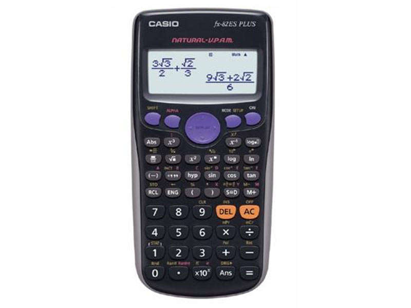 Casio Scientific Calculator,Textbook Display (Fx-82Esplus-Bk-W)