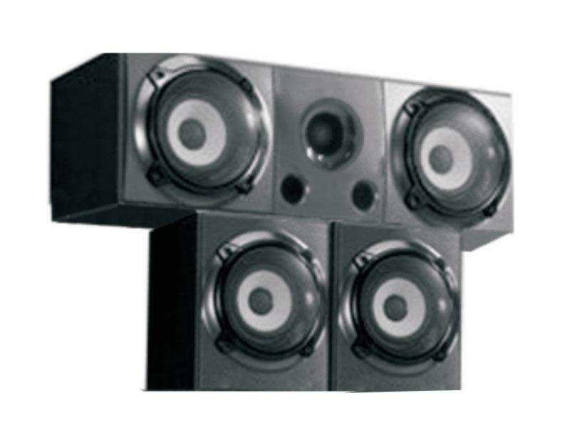 JVC Centre & Surround Speakers 80W X 3 (SCS-2010/A)