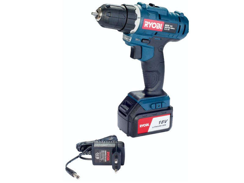 Ryobi 18V LI-ION Cordless Driver Drill (CLD-180)