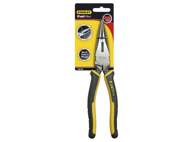 Stanley Fatmax 200mm Long Nose Plier (0-89-870)