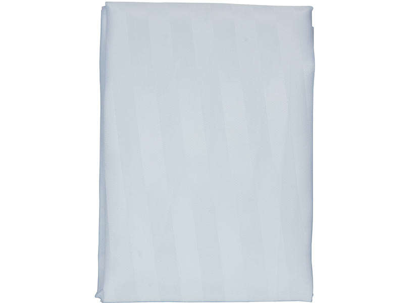 Shower Curtain White Stripe (ABS5089)