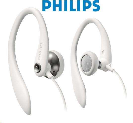 Philips Earhook Earphones - White (SHS3300WT)