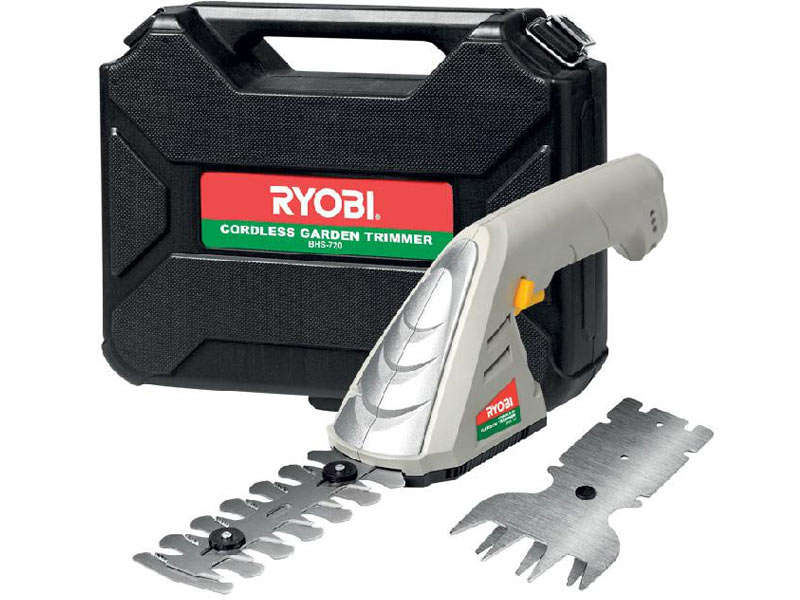Ryobi Hand Hedge Trimmer And Grass Shear In Carry Case (BHS-720)