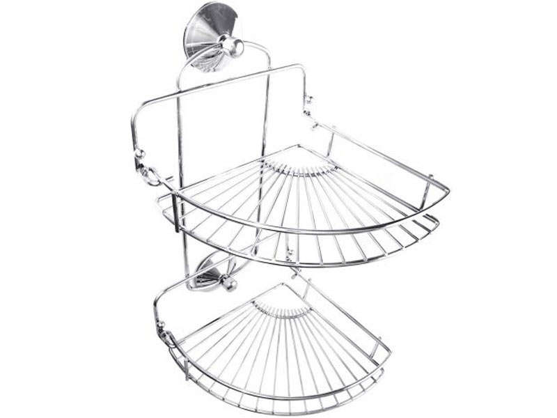 Wildberry Chrome Corner Caddy - 2 Tier W3096 (ABS5022)