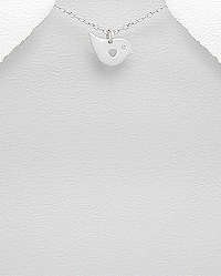 P17802-SS   Sterling Silver Bird Pendant Necklace