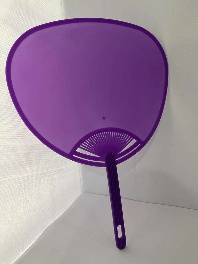 BBQ Hand Fan Barbecue Tool Fan Combustion-supporting Outdoor Cooking Manual Crank 32X21CM (PACK O...