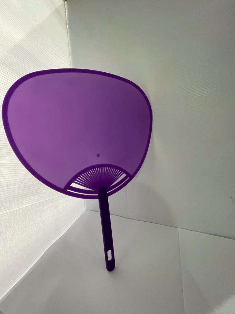 BBQ Hand Fan Barbecue Tool Fan Combustion-supporting Outdoor Cooking Manual Crank 32X21CM (PACK O...