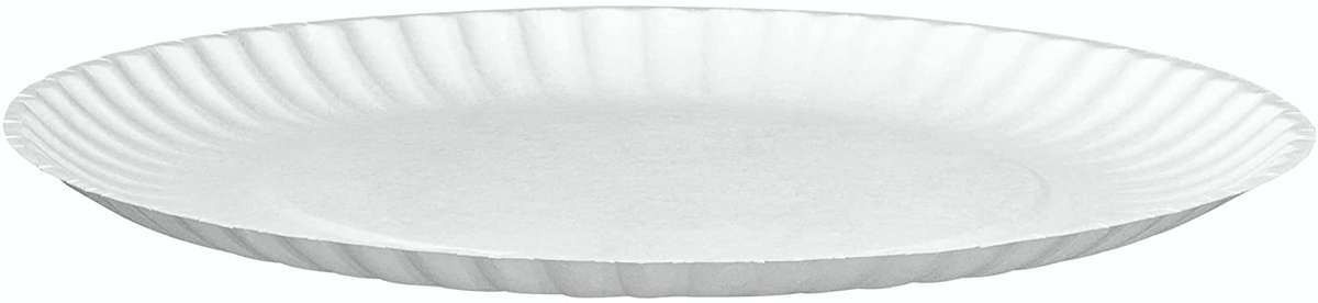 PAPER PLATES WHITE-PACK OF 200