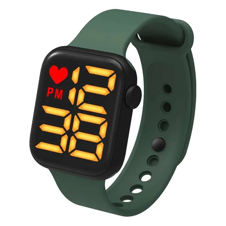 Digital LED Sports Watch