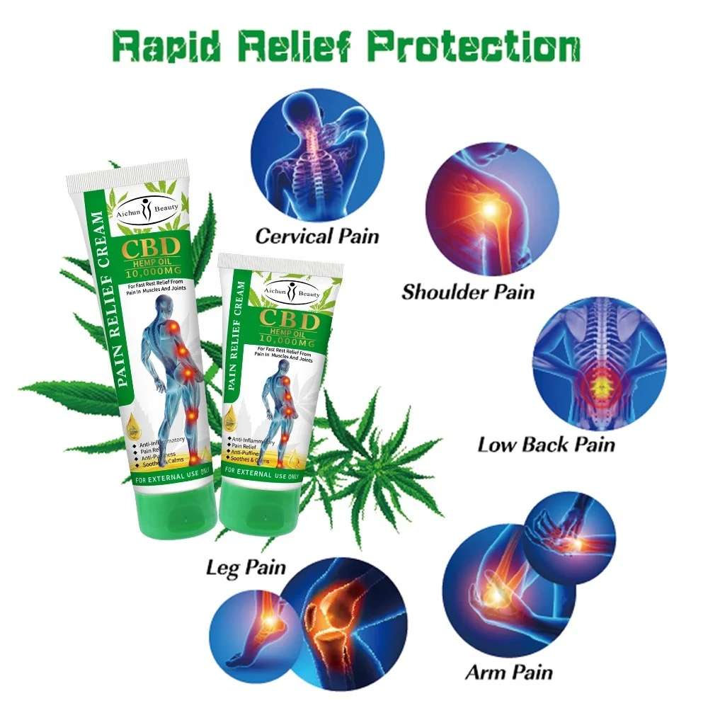 CBD Hemp Oil Pain Relief Cream -10 000MG - 100ml