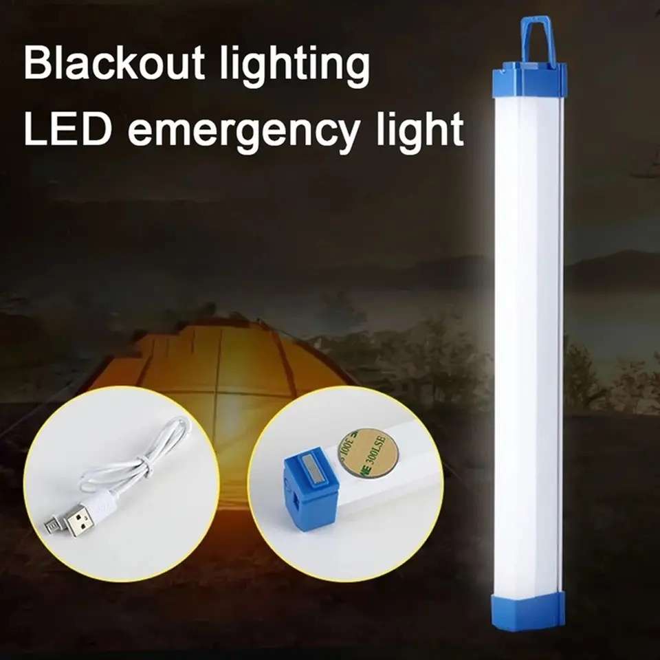 Rechargeable LED Lights Loadshedding Tube Light 52cm