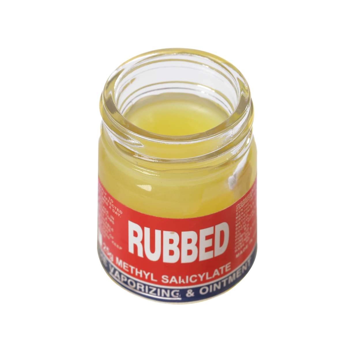 RUBBED Mint Essential Oil Pain Relief Balm Cream Vaporizing Ointment 25g