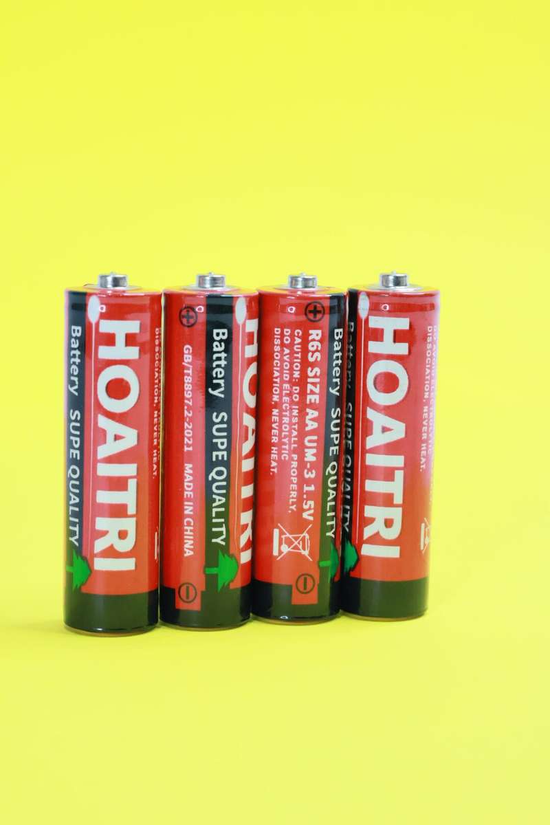 AA Heavy Duty Batteries Pack Of 4