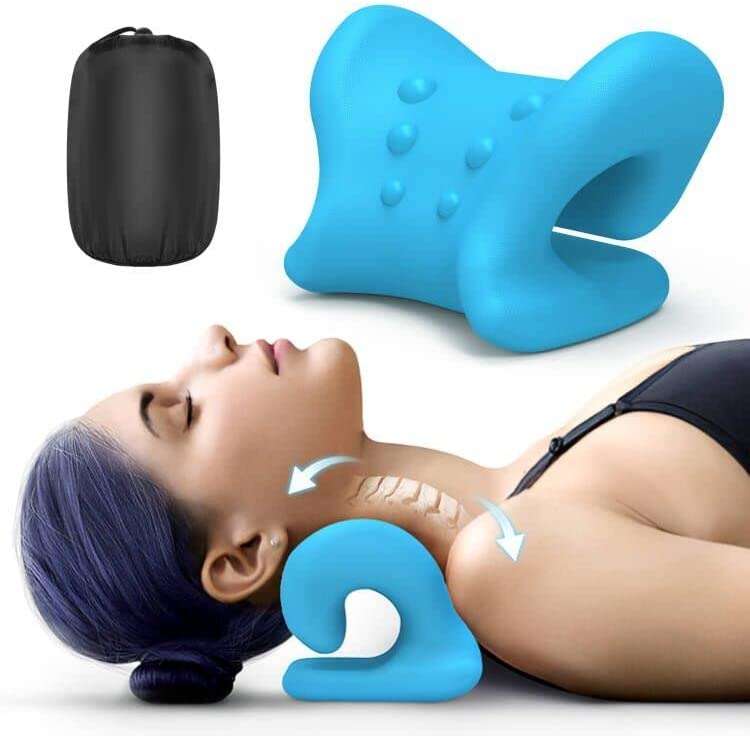 Optical Shoulder & Neck Relaxer Stretcher Pillow - Pain Relief & Chiropractic Pillow