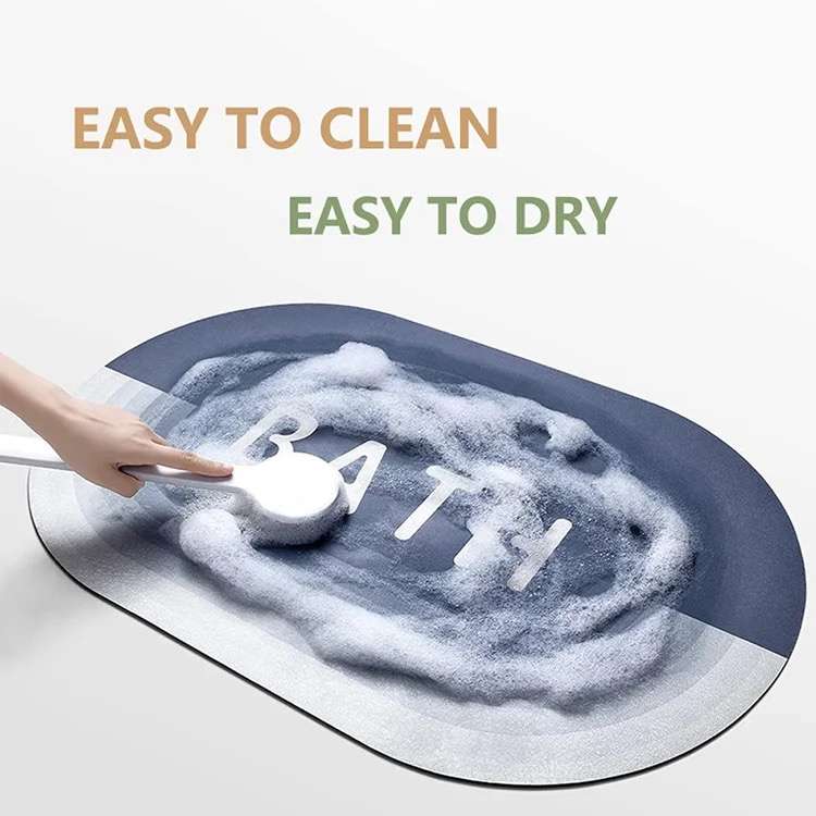 Ultra Absorbent Non Slip Universal Bathroom Mat