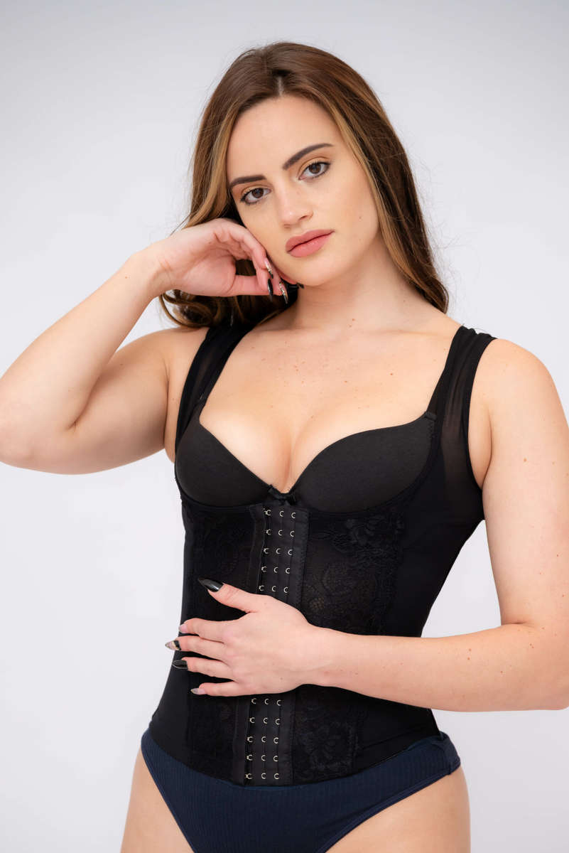 Women Waist Trainer Corset Firm Control Shapewear Slim Shaper Open Bust Bodysuit