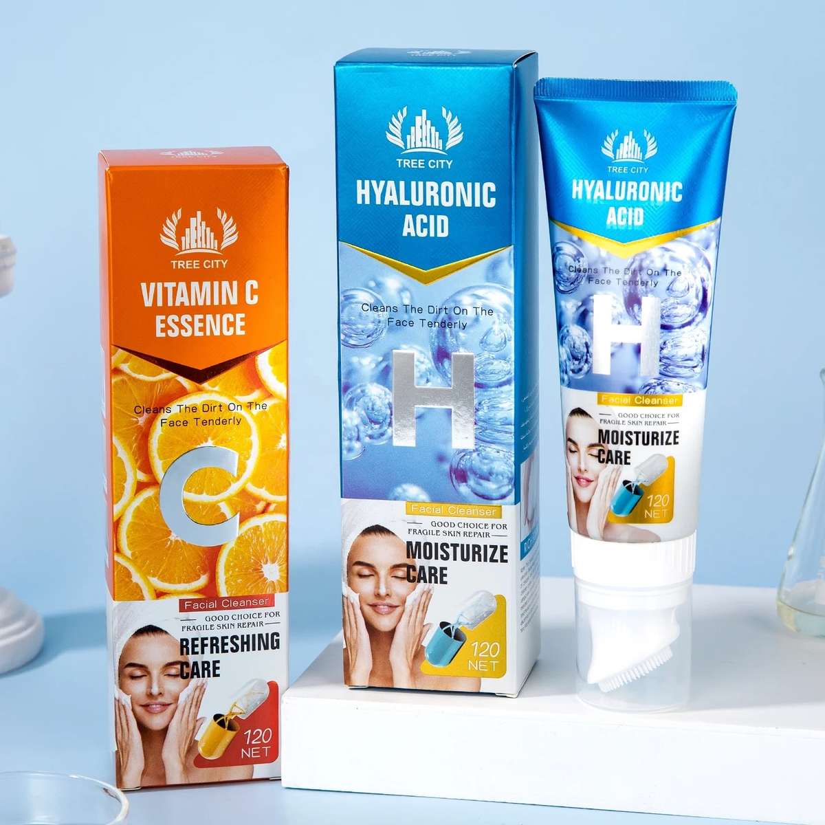 Facial Cleanser with Hyaluronic Acid 120g