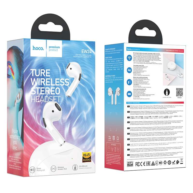 Hoco EW24 Plus Earbuds Pro Assist True Wireless Headset