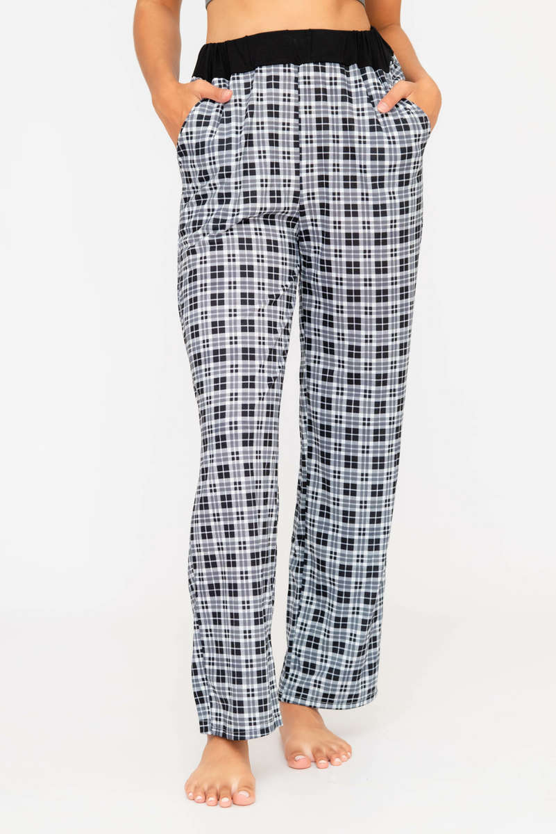 Ladies Short Sleeve Pyjama Set With Pockets