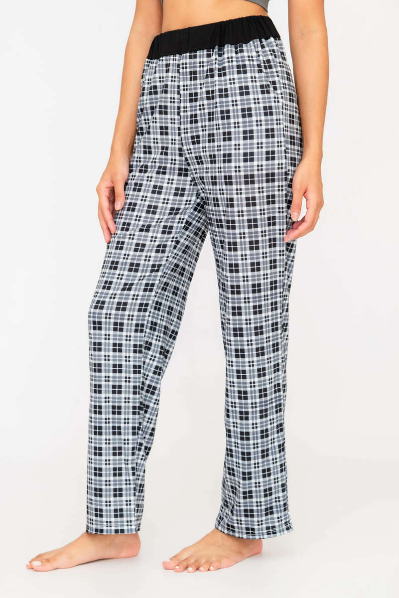 Ladies Short Sleeve Pyjama Set With Pockets