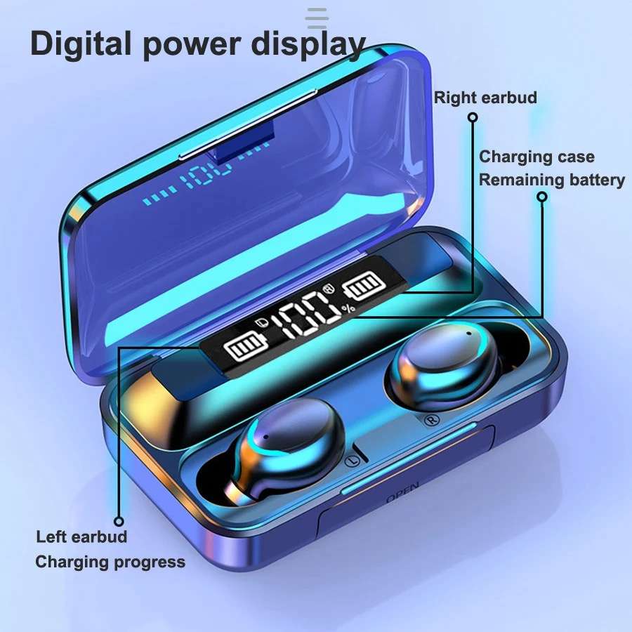 True Wireless Bluetooth Earphones Earbuds MZ47