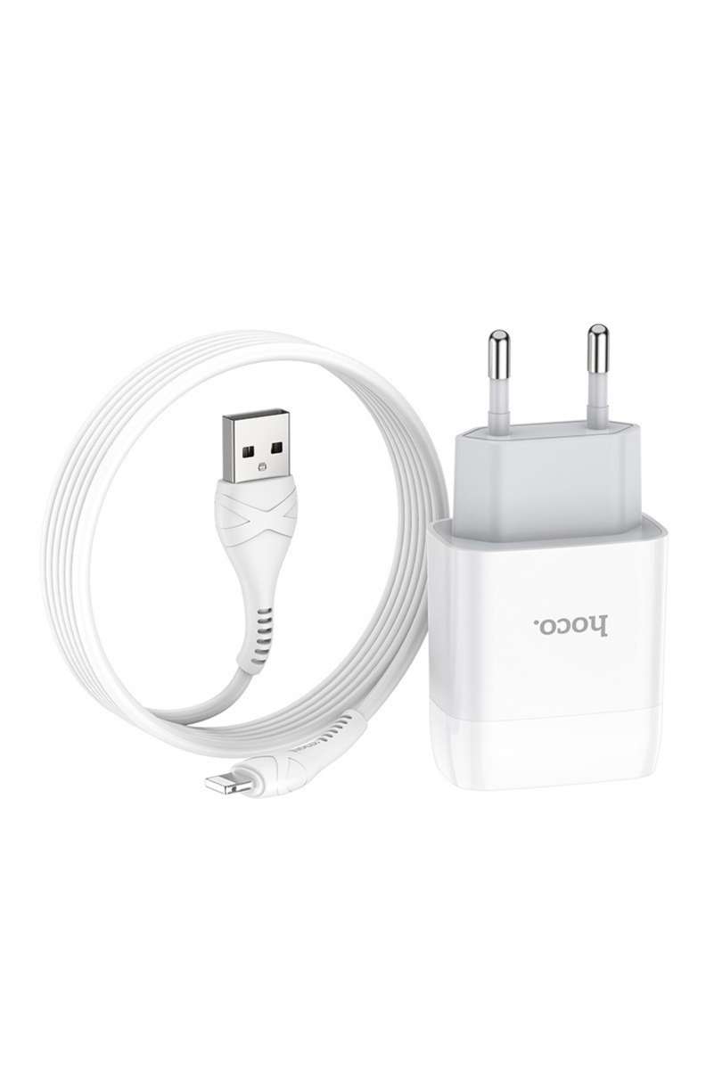 USB To IPhone Charging Adapter Set With 1m Cable 10.5w C106A