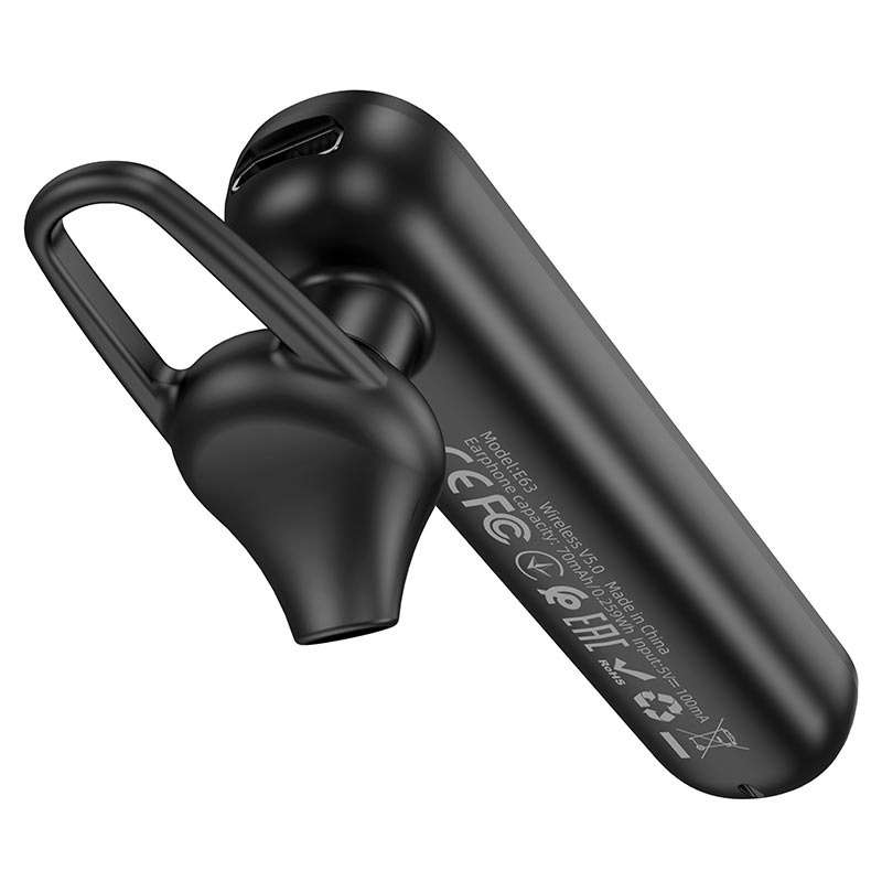 Wireless Business Wireless headset E63 Diamond With Mic Black