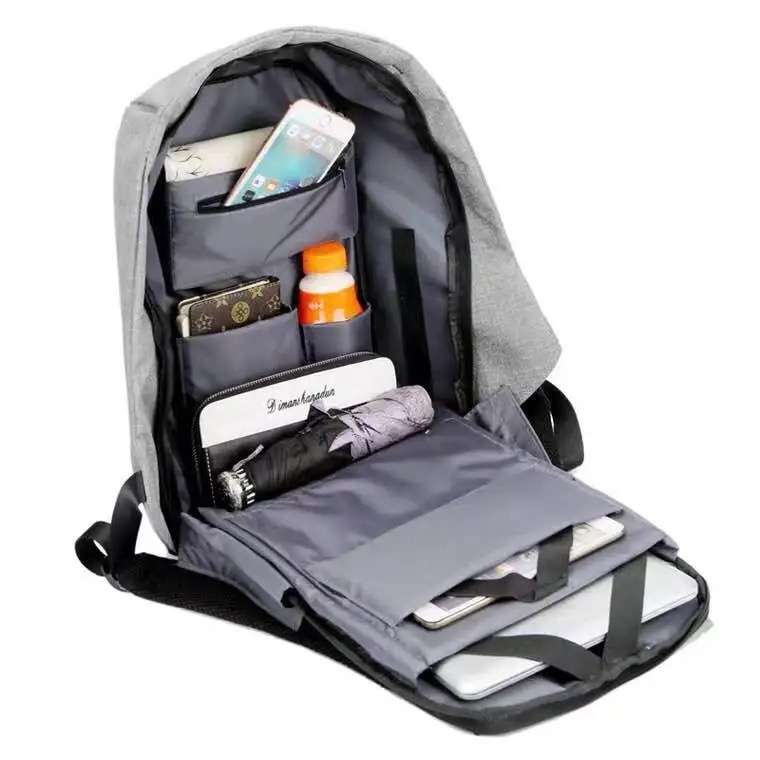 Anti-Theft Laptop Backpack with USB Charging Port
