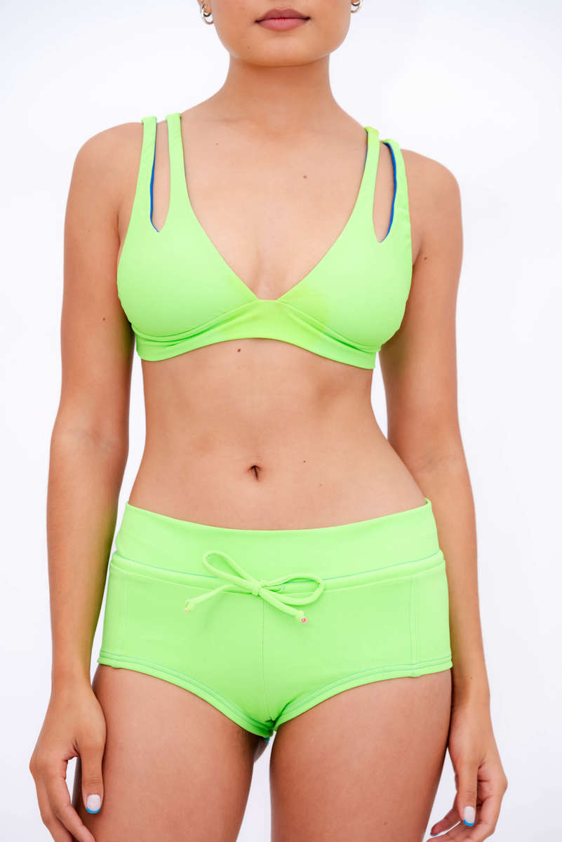 Emerald High Waist Bikini Set 2 Piece