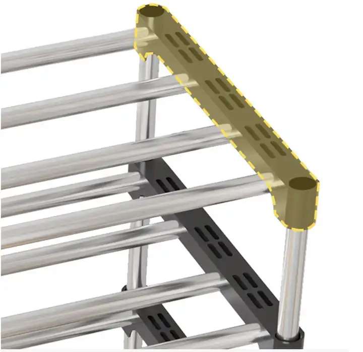 Senza 5 Tier Shoe Rack Organizer Storage Rack