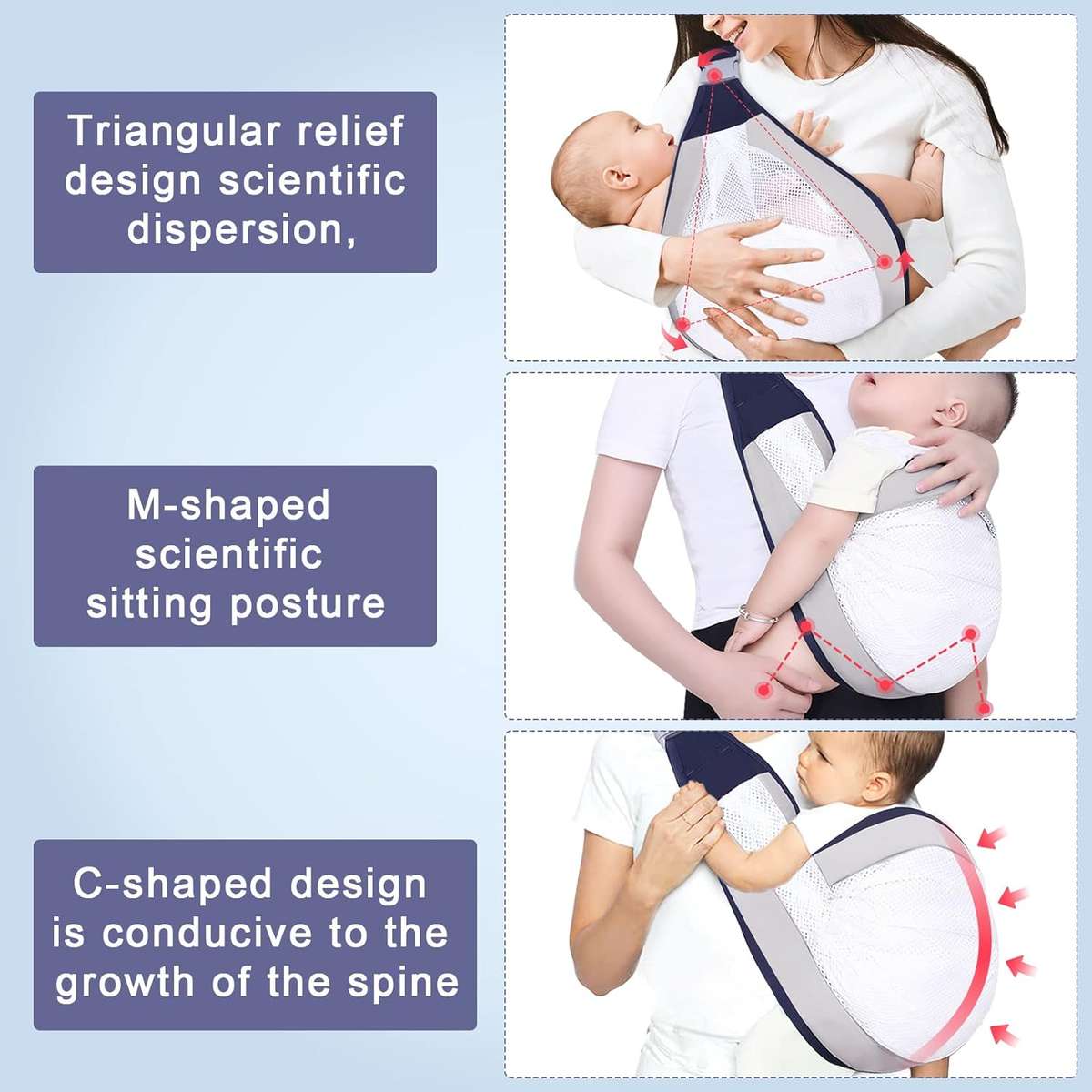 Baby Sling Adjustable Carrier