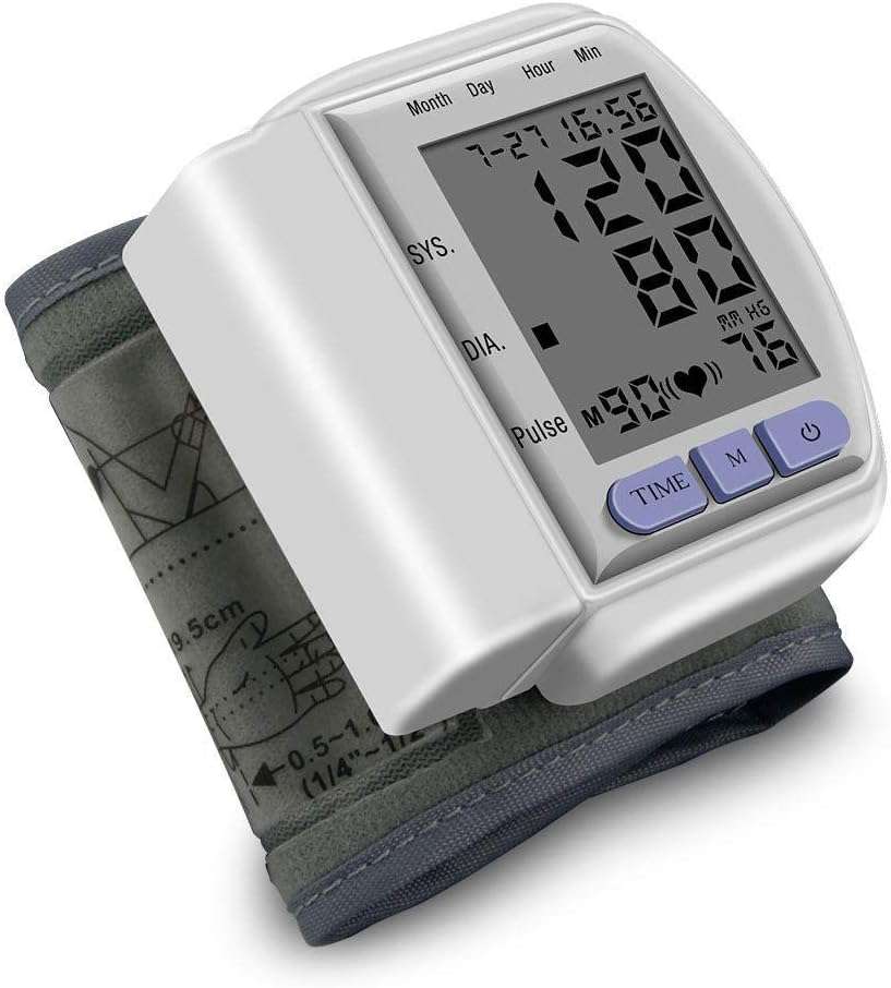 Electronic Wrist Blood Pressure Monitor