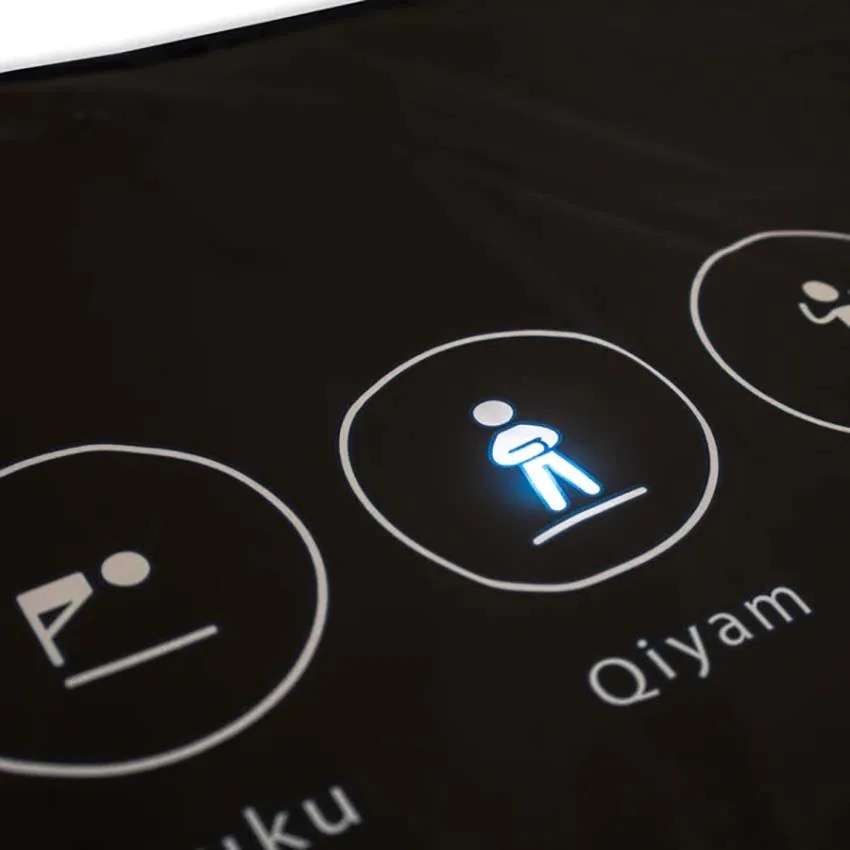 Smart Salah Mat Digital Interactive Educational Prayer Mat For Adults &amp; Kids 144cm x 75cm