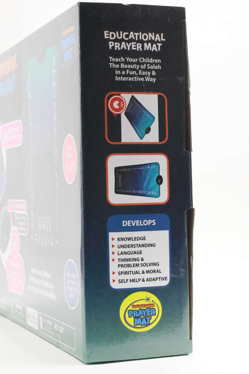 Smart Salah Mat Digital Interactive Educational Prayer Mat For Adults &amp; Kids 144cm x 75cm