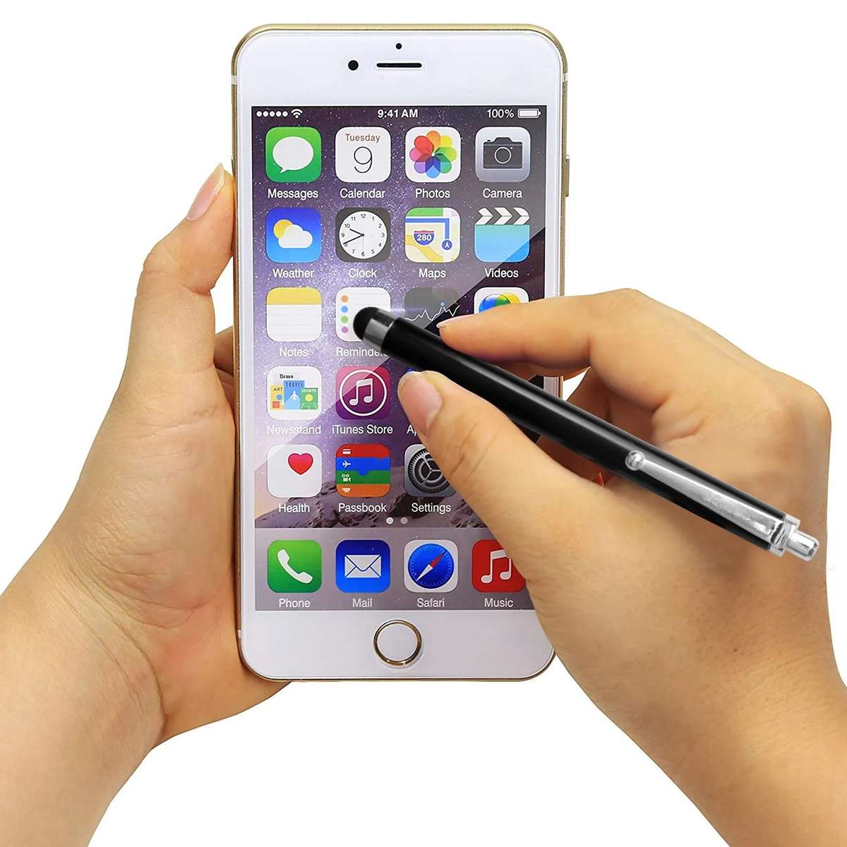 Senza Stylus Pen For Touch Screens 110mm Black