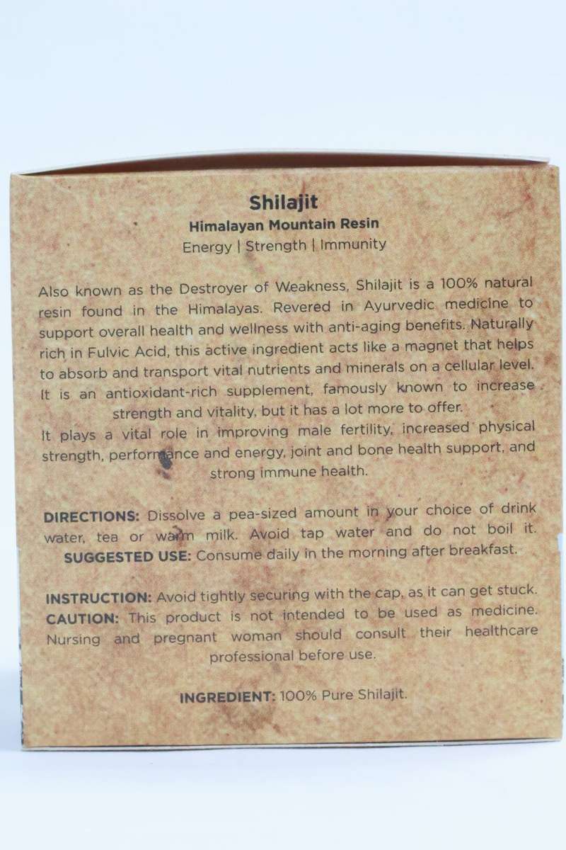 Shilajit Himalayan Mountain Resin
