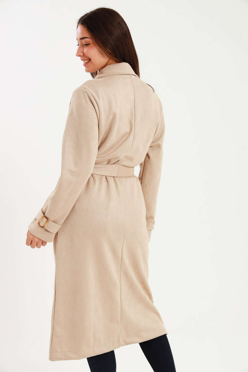 Branded Utility Trench Coat
