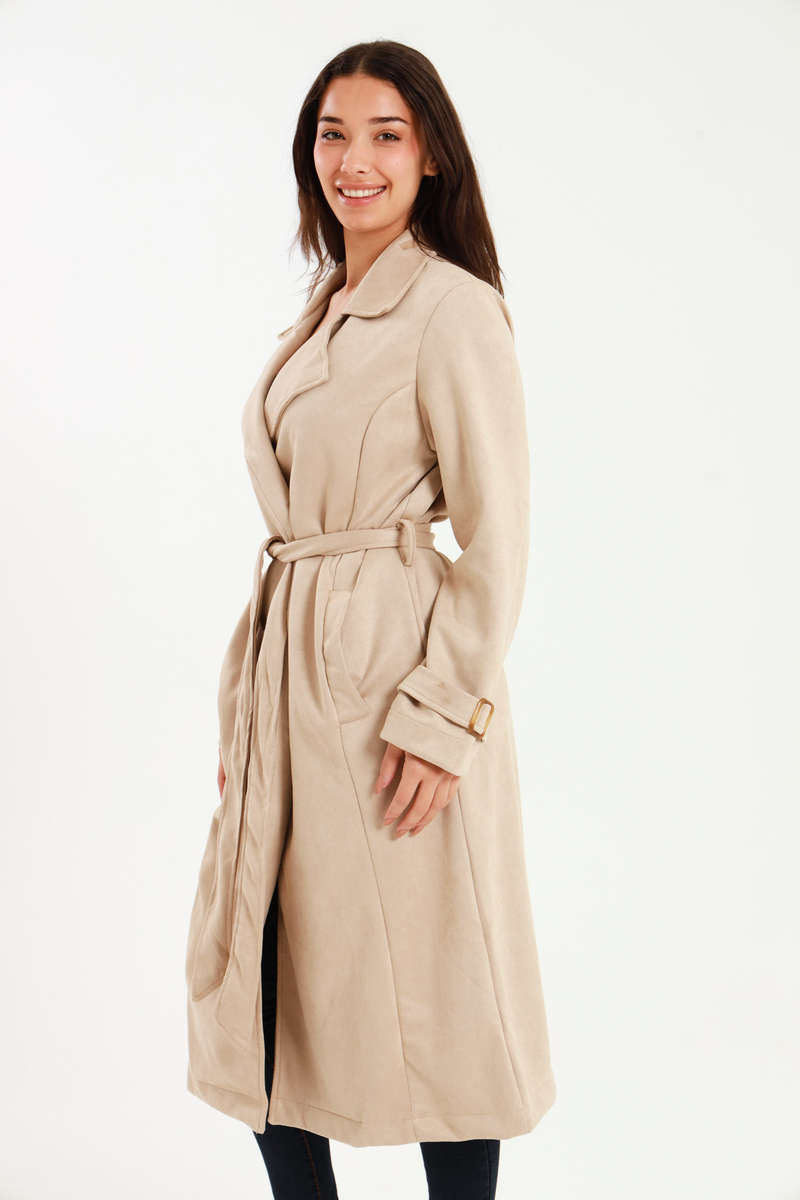 Branded Utility Trench Coat