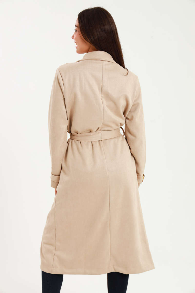 Branded Utility Trench Coat