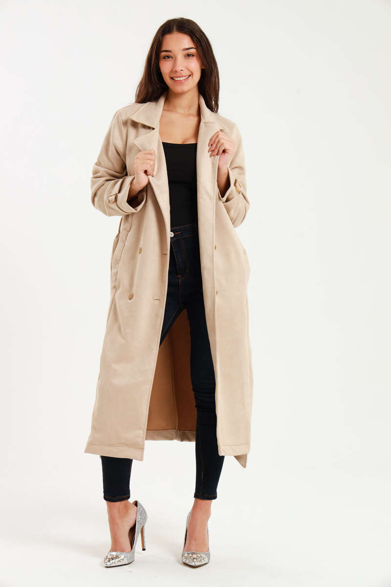 Branded Utility Trench Coat