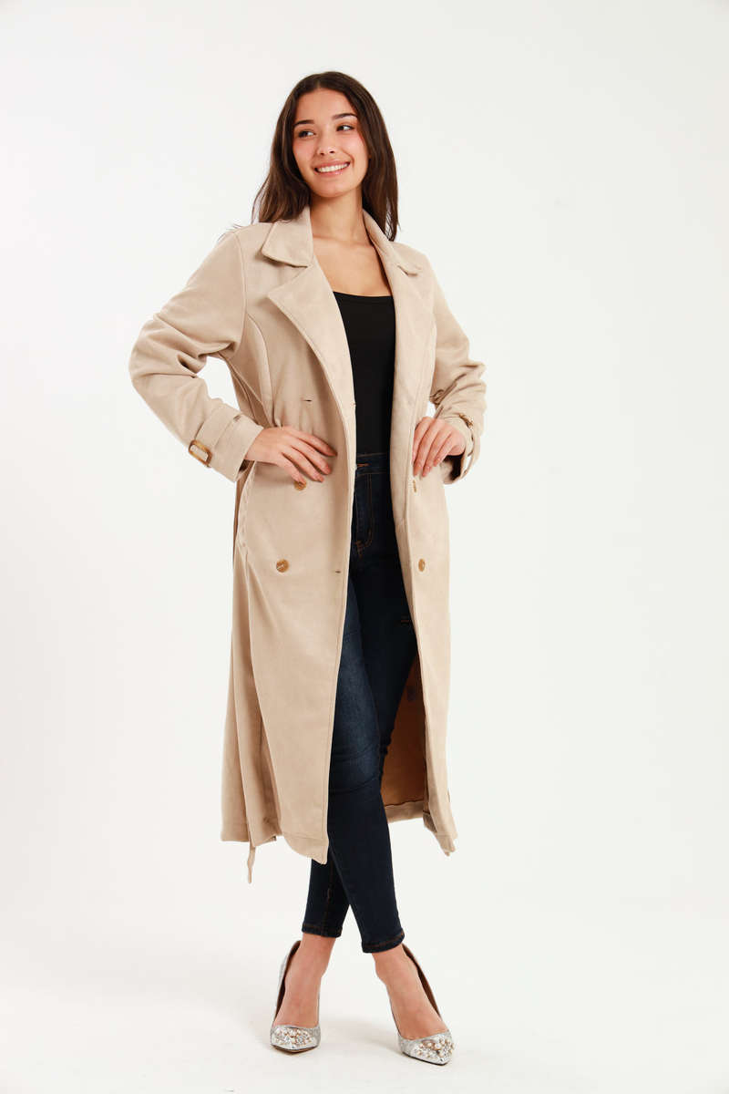 Branded Utility Trench Coat