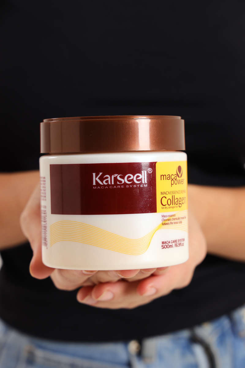 Karseell Collagen Hair Condition Mask with Argan Oil and Coconut Oil 500ml Tub