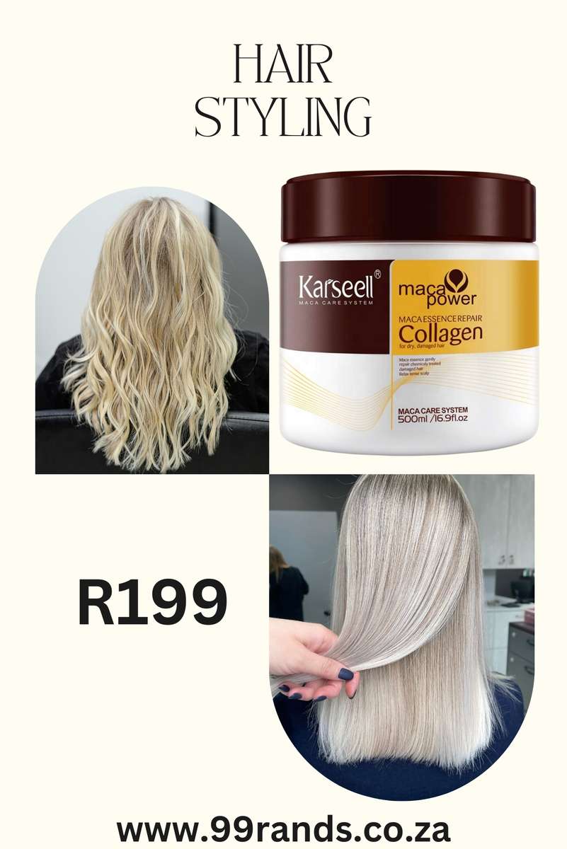 Karseell Collagen Hair Condition Mask with Argan Oil and Coconut Oil 500ml Tub