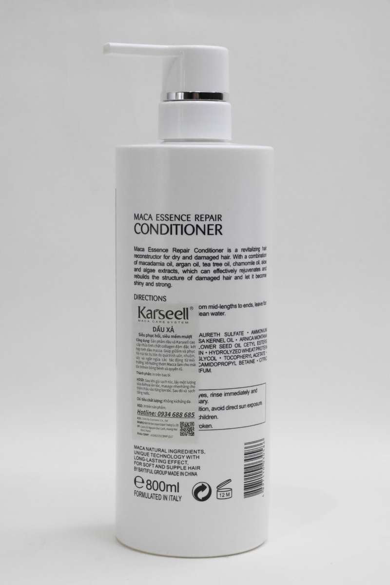 Karseell Conditioner Argan Oil Organic Herbal Essence Deep Repair Treatment