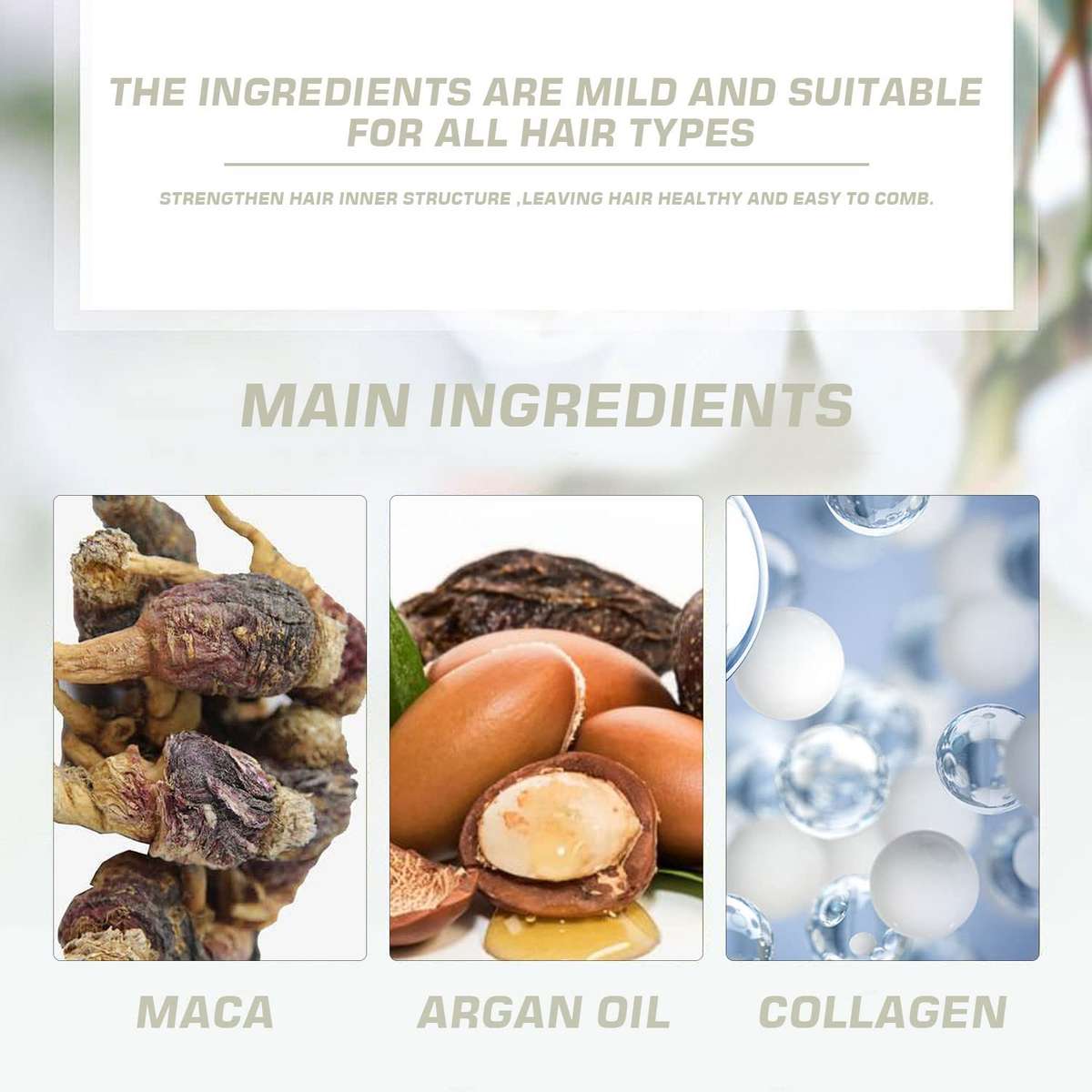 Karseell Conditioner Argan Oil Organic Herbal Essence Deep Repair Treatment