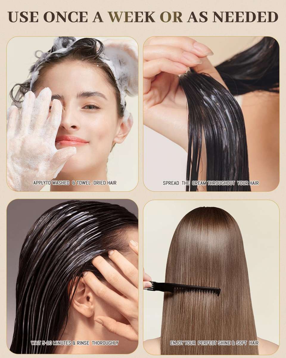 Karseell Conditioner Argan Oil Organic Herbal Essence Deep Repair Treatment