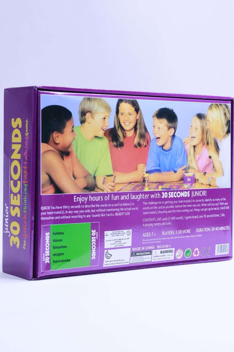 30 Seconds Board Game