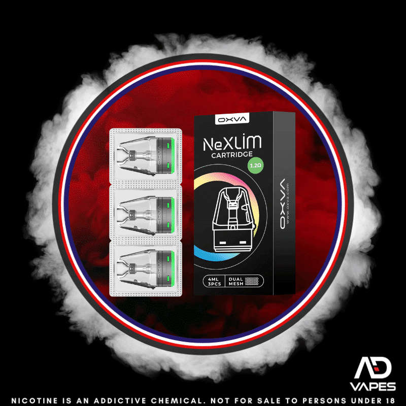 OXVA NeXLIM Replacement Cartridges 1.2 4ml 3 Pack