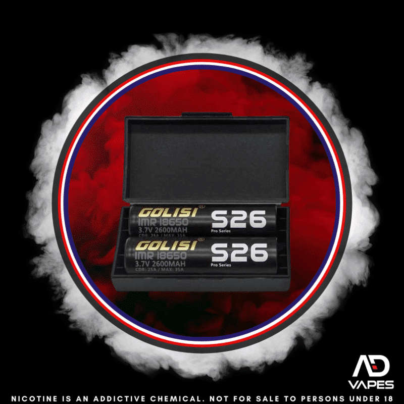 Golisi S26 18650 2 Pack